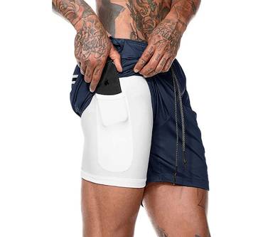 Produktbild Yidarton Shorts Herren Sport Sommer 2in1