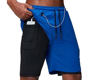 Produktbild Yidarton Shorts Herren Sport Sommer 2in1