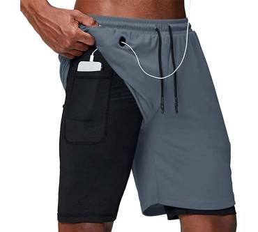 Produktbild Yidarton Shorts Herren Sport Sommer 2in1