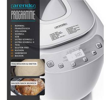 Produktbild Arendo Bread Maker