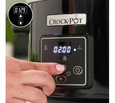 Crock-Pot CSC061x: 1,6 gut Gute Garergebnisse backofenfester mit | und Schüssel Timer