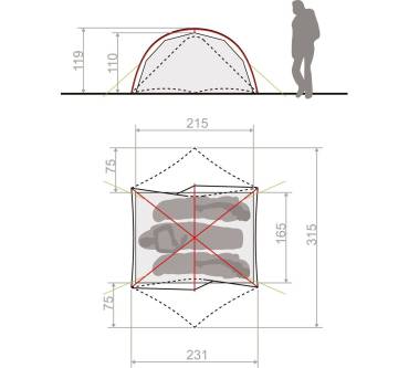 Produktbild Vaude Space Seamless 2–3P