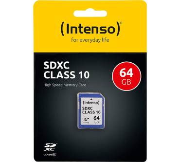 Produktbild Intenso SDXC High Speed Class 10 64GB (3411490)