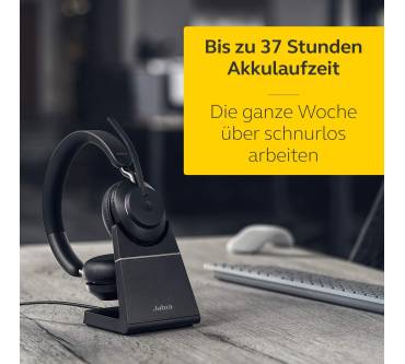 Produktbild Jabra Evolve2 65 USB-C UC Stereo mit Ladestation