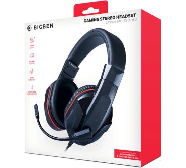 Produktbild BigBen Interactive Gaming-Headset für Nintendo Switch