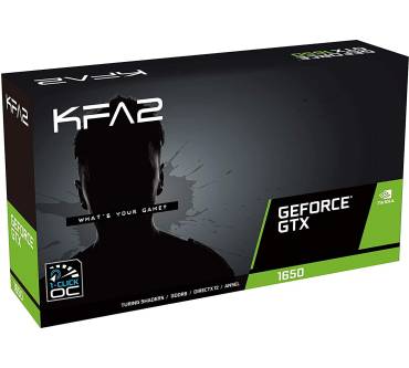 Produktbild KFA2 GeForce GTX 1650 EX Plus (1-Click OC)