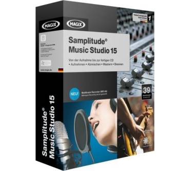 Produktbild Magix Samplitude Music Studio 15