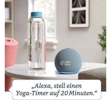 Produktbild Amazon Echo Dot (4. Generation) mit Uhr