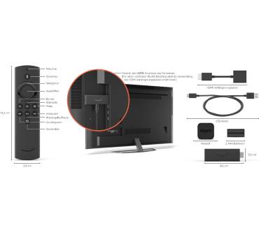 Produktbild Amazon Fire TV Stick Lite mit Alexa-Sprachfernbedienung (2020)