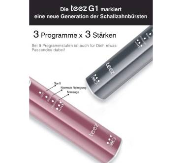 Produktbild Teez Elektrische Schallzahnbürste G1