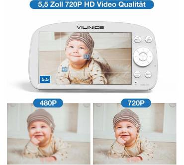 Produktbild Vilinice 720P HD Video Baby Monitor