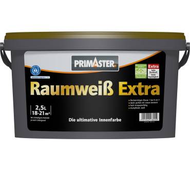 Produktbild Globus Baumarkt / Primaster Raumweiß Extra (konservierungsmittelfrei)