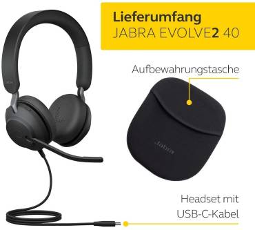 Produktbild Jabra Evolve2 40 UC