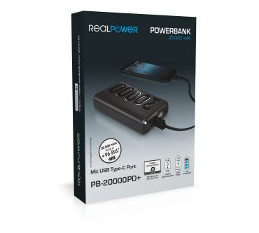 Produktbild RealPower PB-20000PD+