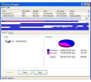 Produktbild Piriform Defraggler