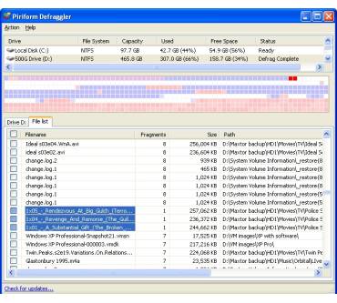 Produktbild Piriform Defraggler