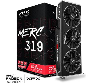 Produktbild XFX Speedster MERC 319 Radeon RX 6800 XT Black