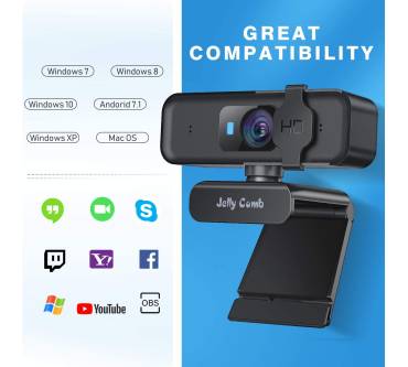 Produktbild Jelly Comb W10 1080P HD Webcam Pro