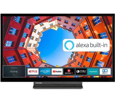 Streaming-Abteilung Toshiba zum mit 32LK3C63DA | Kurs superfreundlichen Full-HD-Fernseher