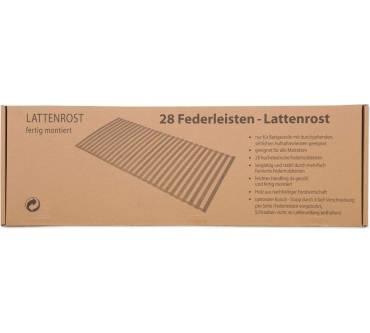 Produktbild Jekatex Lattenrost Comfort 7-Zonen