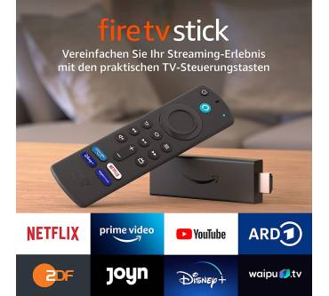 Produktbild Amazon Fire TV Stick mit Alexa-Sprachfernbedienung (mit TV-Steuerungstasten) (2021)