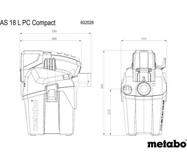 Produktbild Metabo AS 18 L PC Compact