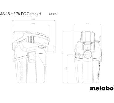 Produktbild Metabo AS 18 HEPA PC Compact