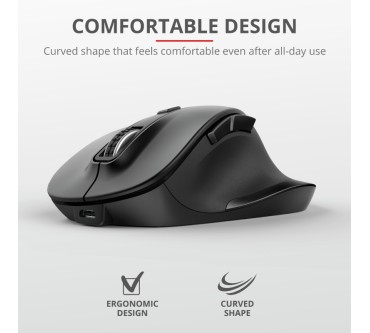 Produktbild Trust Fyda Rechargeable Wireless Comfort Mouse