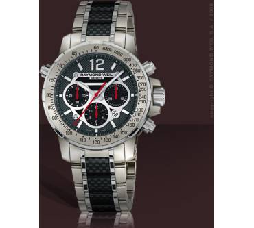 Produktbild Raymond Weil Nabucco Carbon Fiber/Titan Chronograph