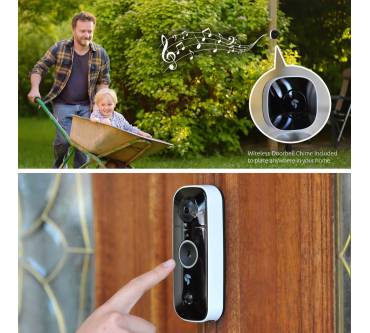 Produktbild VuPoint Solutions Toucan Wireless Video Doorbell