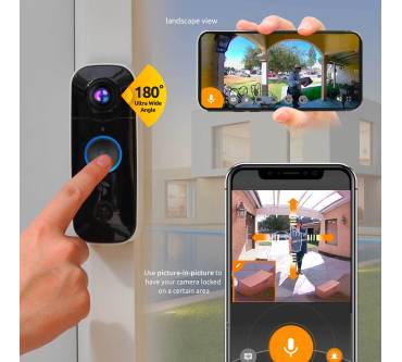 Produktbild VuPoint Solutions Toucan Wireless Video Doorbell