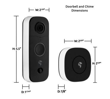 Produktbild VuPoint Solutions Toucan Wireless Video Doorbell