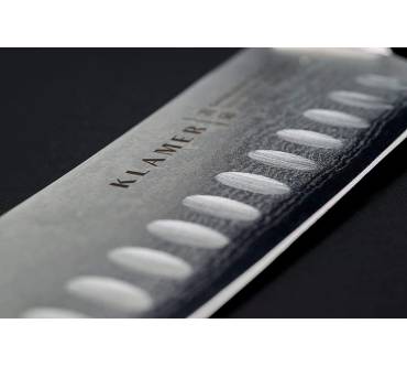 Produktbild Klamer Santoku Damastmesser