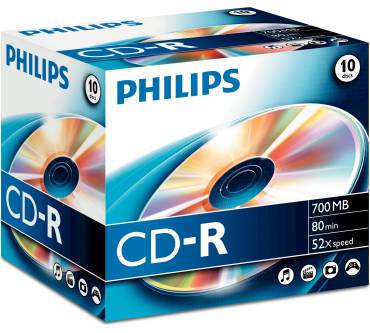 Produktbild Philips CD-R 700 MB/80 Min. 52x