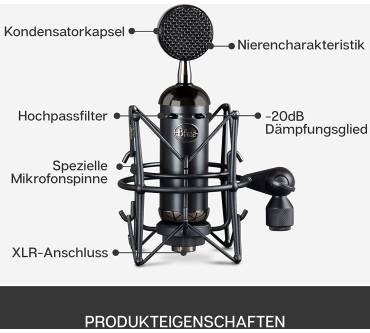 Produktbild Blue Microphones Blackout Spark SL