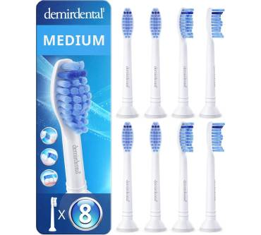 Produktbild Demirdental HX6018 medium Ersatzbürste kompatibel für Philips Sonicare