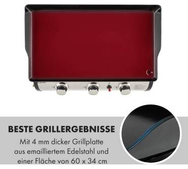 Produktbild Klarstein Grillfabrik (3 Brenner)