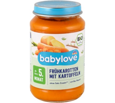 Produktbild dm / Babylove Frühkarotten mit Kartoffeln