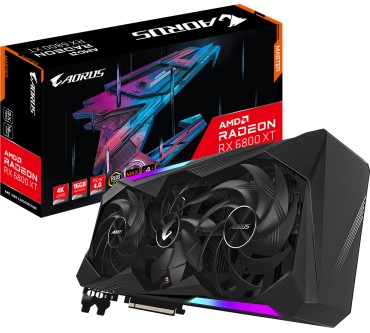 Produktbild GigaByte AORUS Radeon RX 6800 XT MASTER 16G