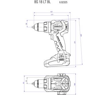 Produktbild Metabo BS 18 LT BL