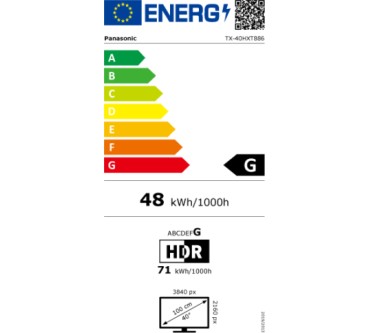 Produktbild Panasonic TX-40HXT886