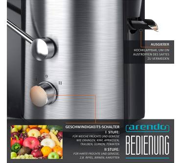 Produktbild Arendo Juice Extractor 303921