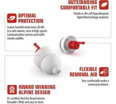 Produktbild Alpine Hearing Protection MotoSafe Race