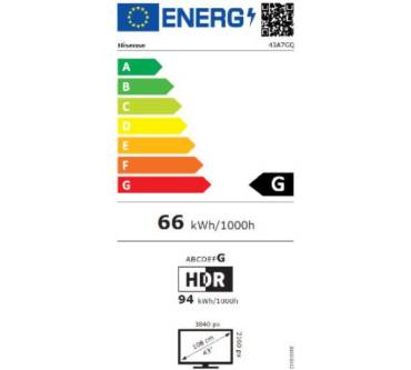 Produktbild Hisense 43A7GQ