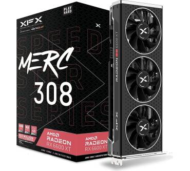 Produktbild XFX Speedster Merc 308 Radeon RX 6600 XT Black Gaming