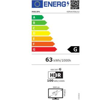 Produktbild Philips 43PUS7556