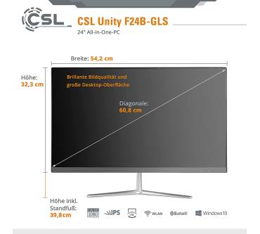 Produktbild CSL Computer Unity F24B-GLS