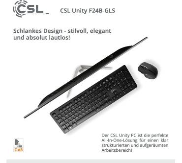 Produktbild CSL Computer Unity F24B-GLS