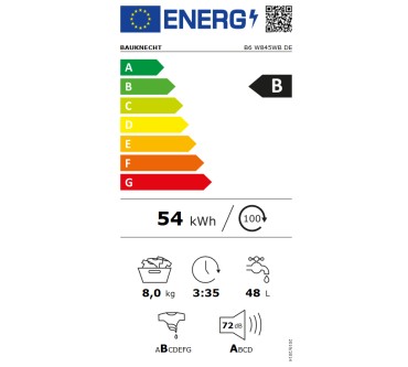 Produktbild Bauknecht B6 W845WB DE
