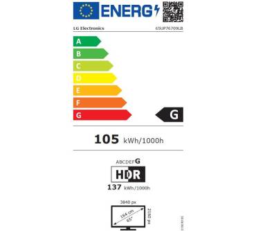 Produktbild LG 65UP76709LB